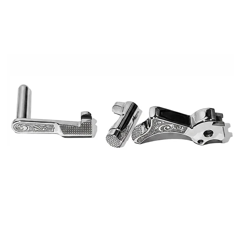 1911 Component Upgrade Set Scrollwork Nickel