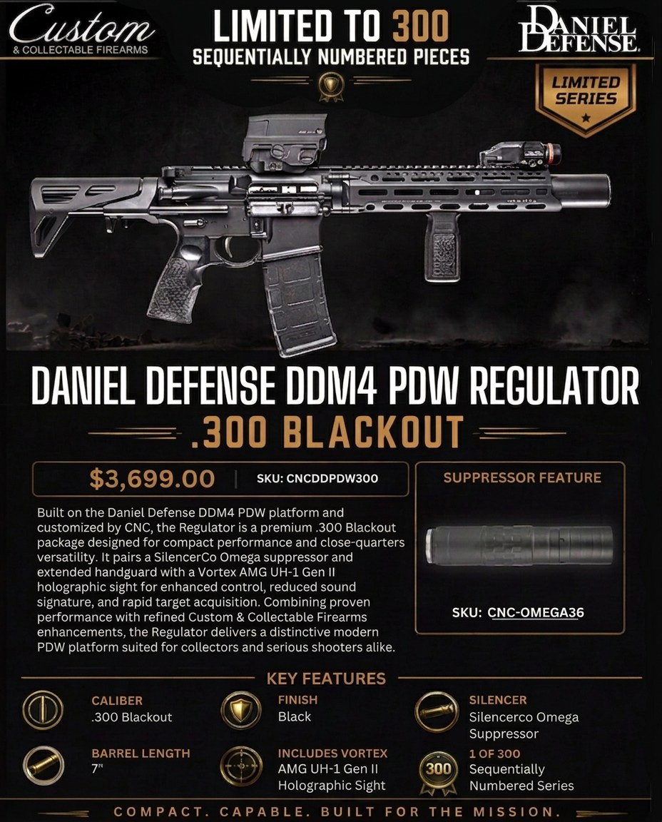 Daniel Defense DDM4 PDW Regulator