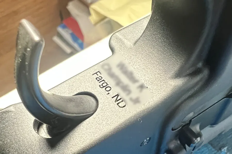 ATF compliant NFA engraving on firearm receiver